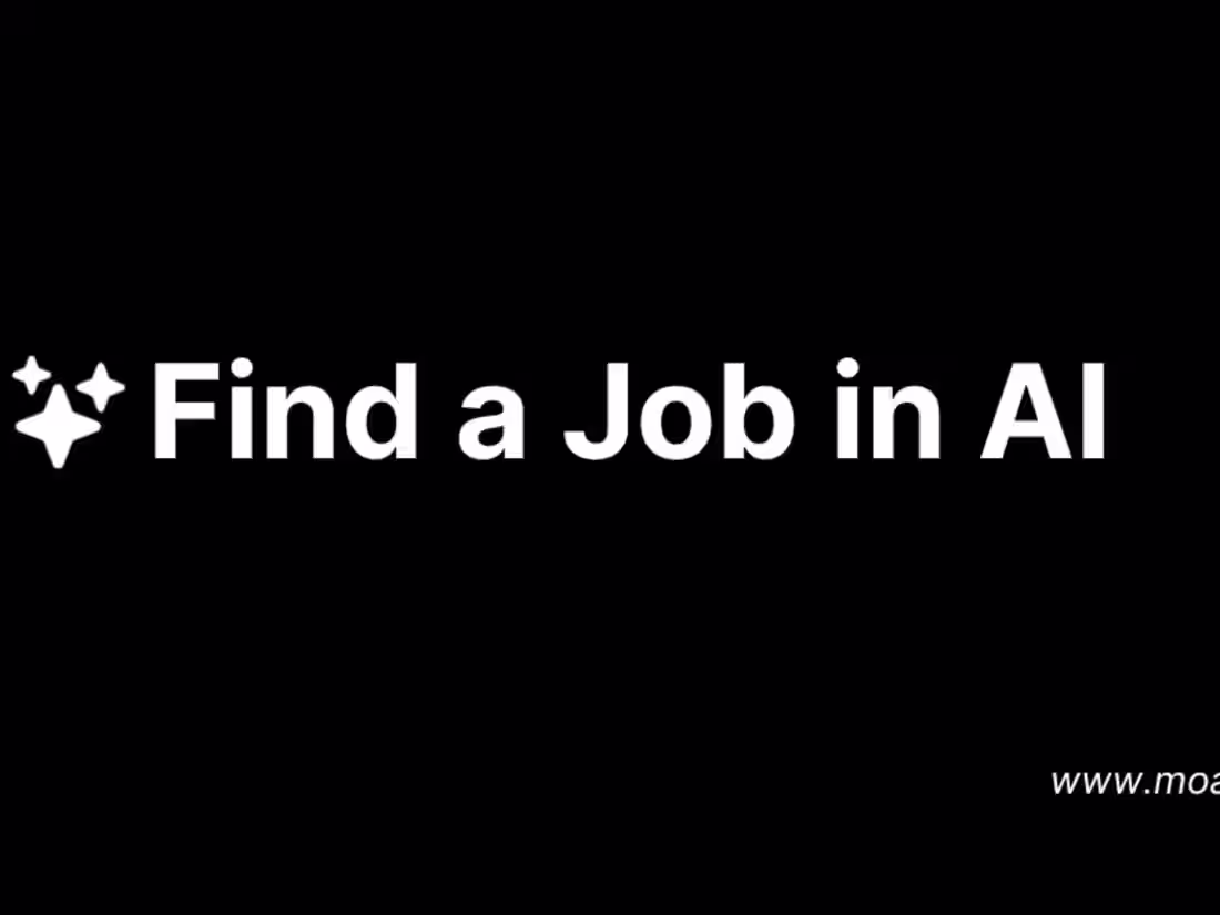 Cover image for MoAIJobs - Jobs in AI