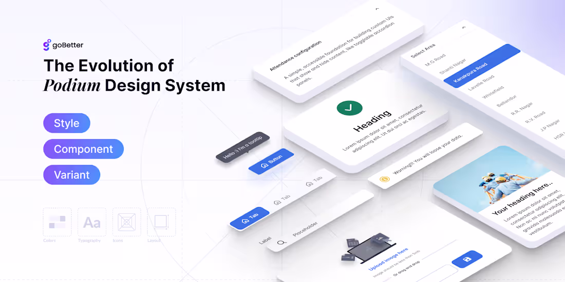 Cover image for goBetter Design system & Brand Guidelines :: Behance