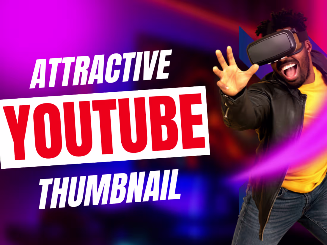Cover image for YouTube Thumbnail Design