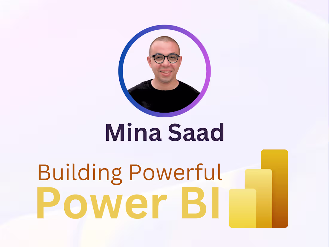 Cover image for Power BI Report Creation