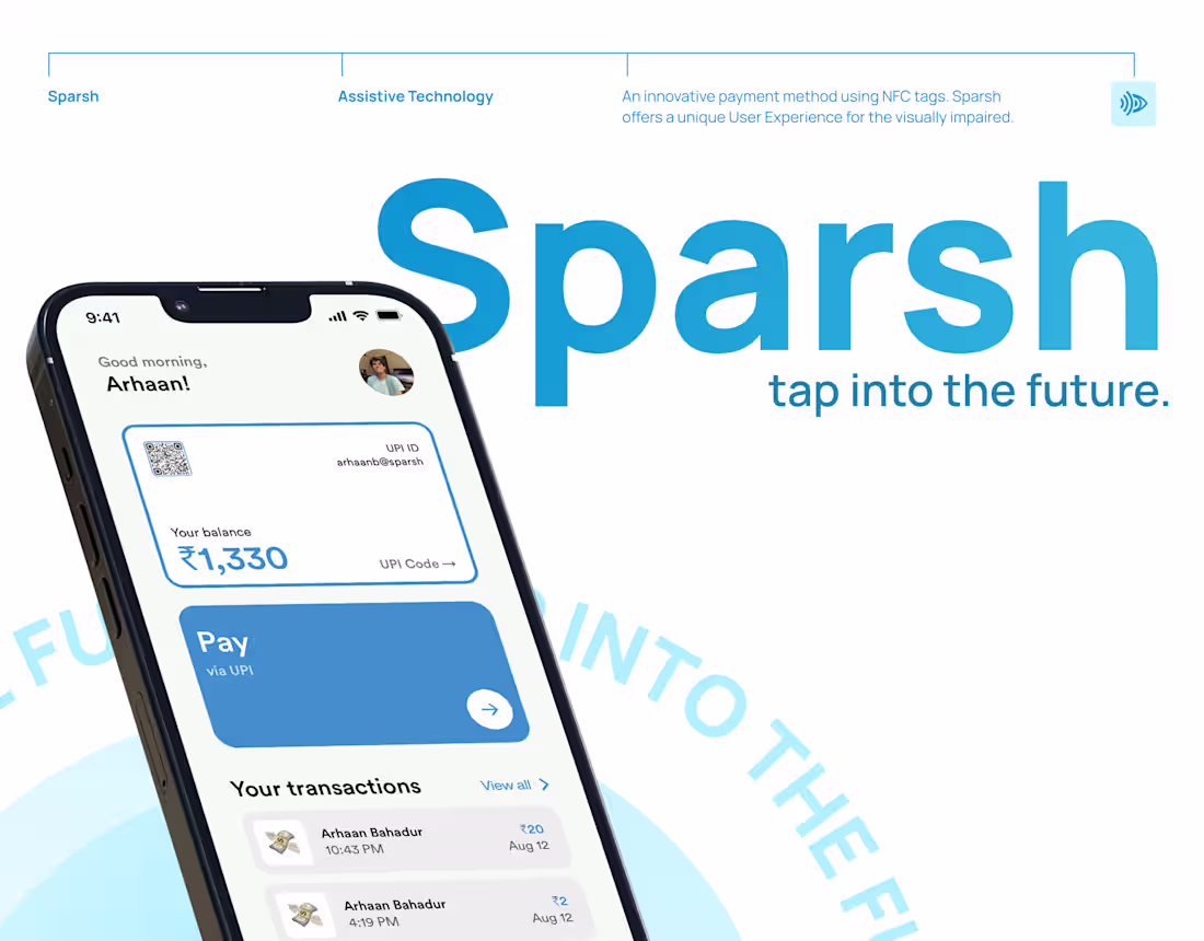 Cover image for Sparsh