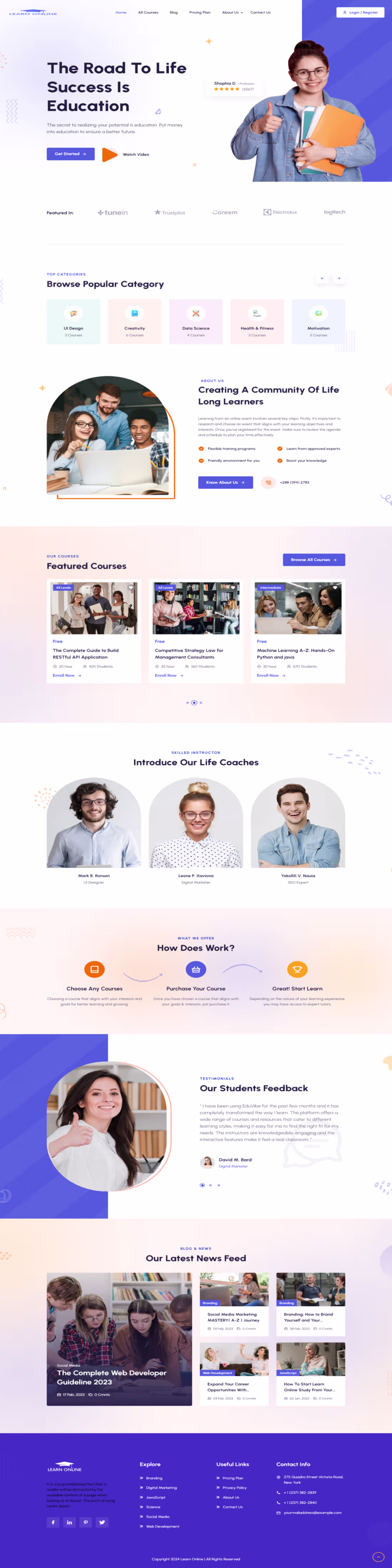 Cover image for Learn Online Website Design: Your Path to Mastery