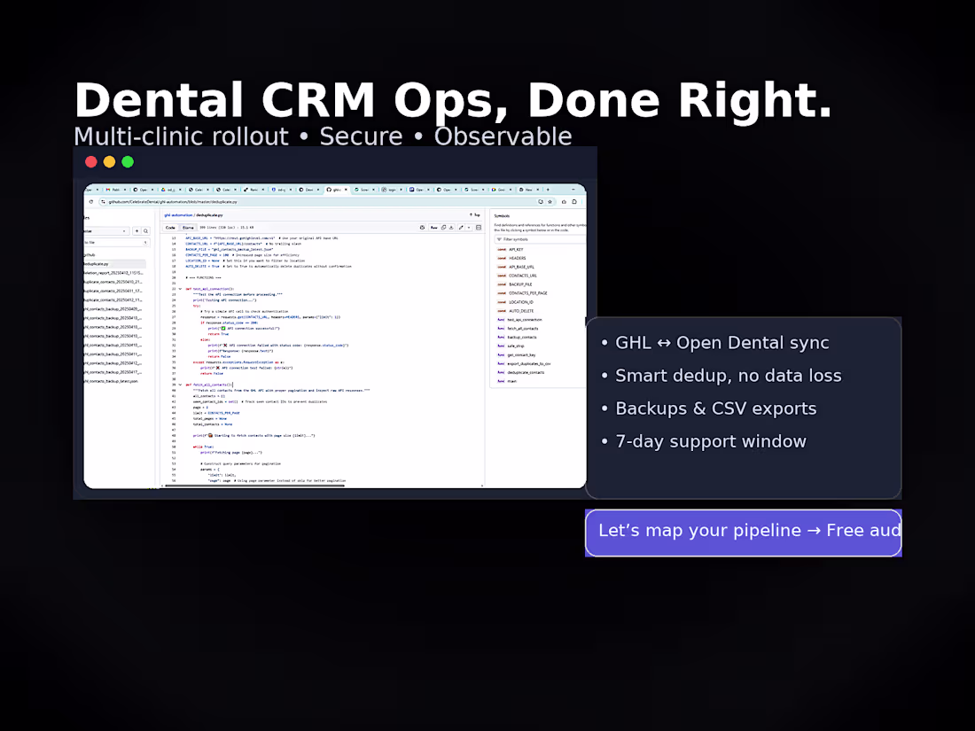 Cover image for Contact Deduplication Automation for HighLevel CRM