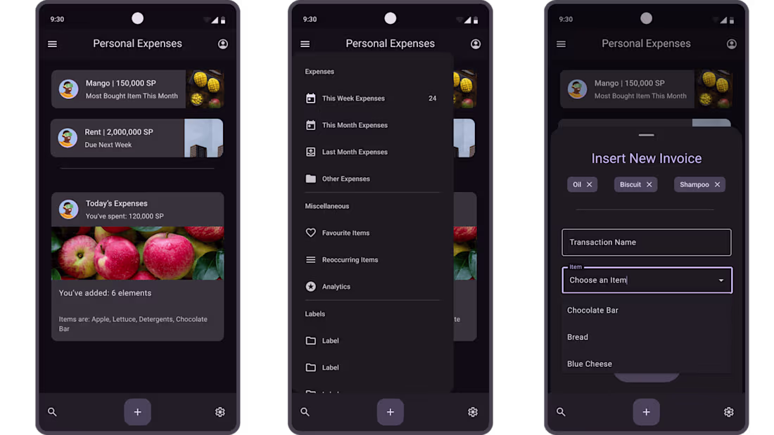 Cover image for Personal Expenses