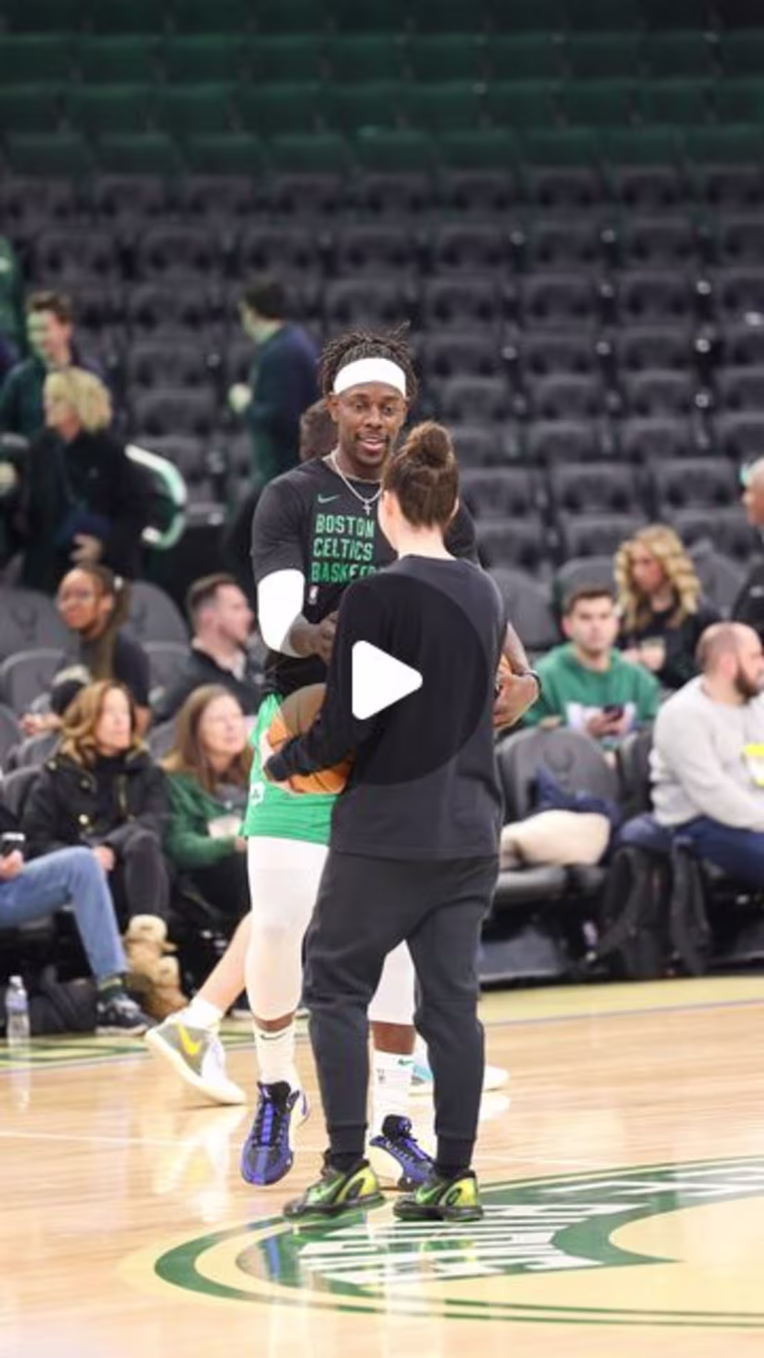 Cover image for Jrue Holiday Return to Milwaukee, created for Conntent Studios