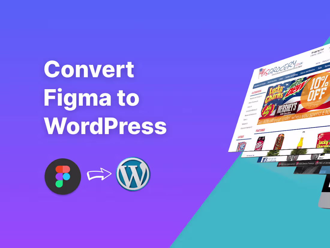 Cover image for FIGMA To HTML | WordPress | Shopify