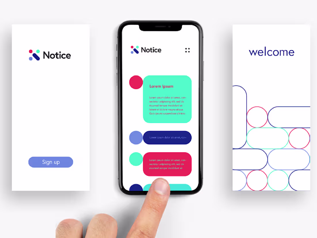 Cover image for Notice This - Brand Identity ⚠️✅
