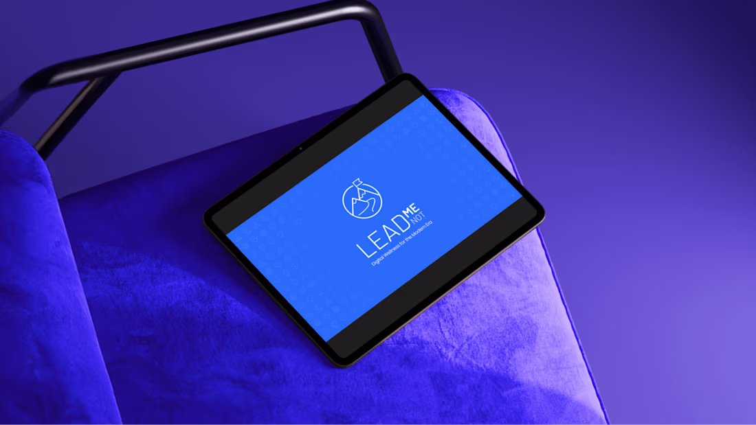 Cover image for LeadMeNot // Pitch Deck Design