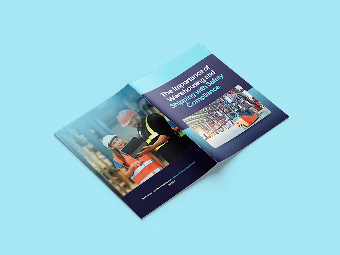 Cover image for Brochure For A Logistics Company