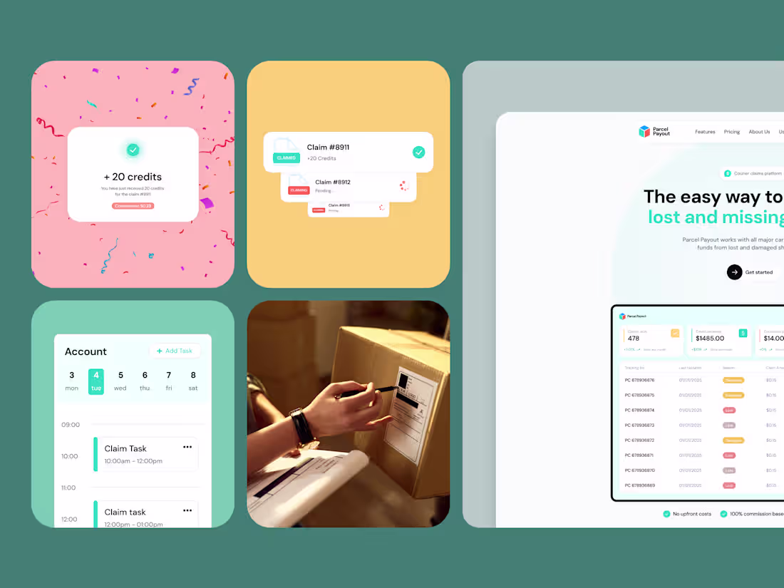 Cover image for Parcel Payout | FinTech SaaS