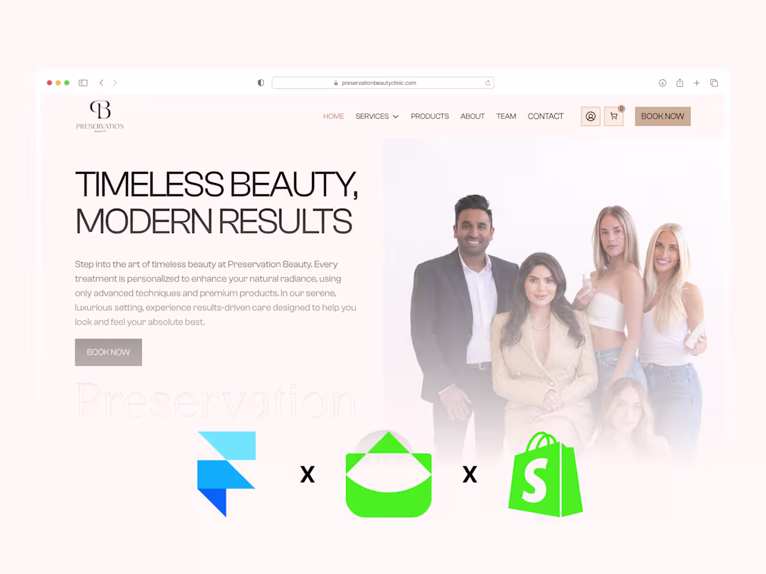 Cover image for Preservation Beauty Clinic