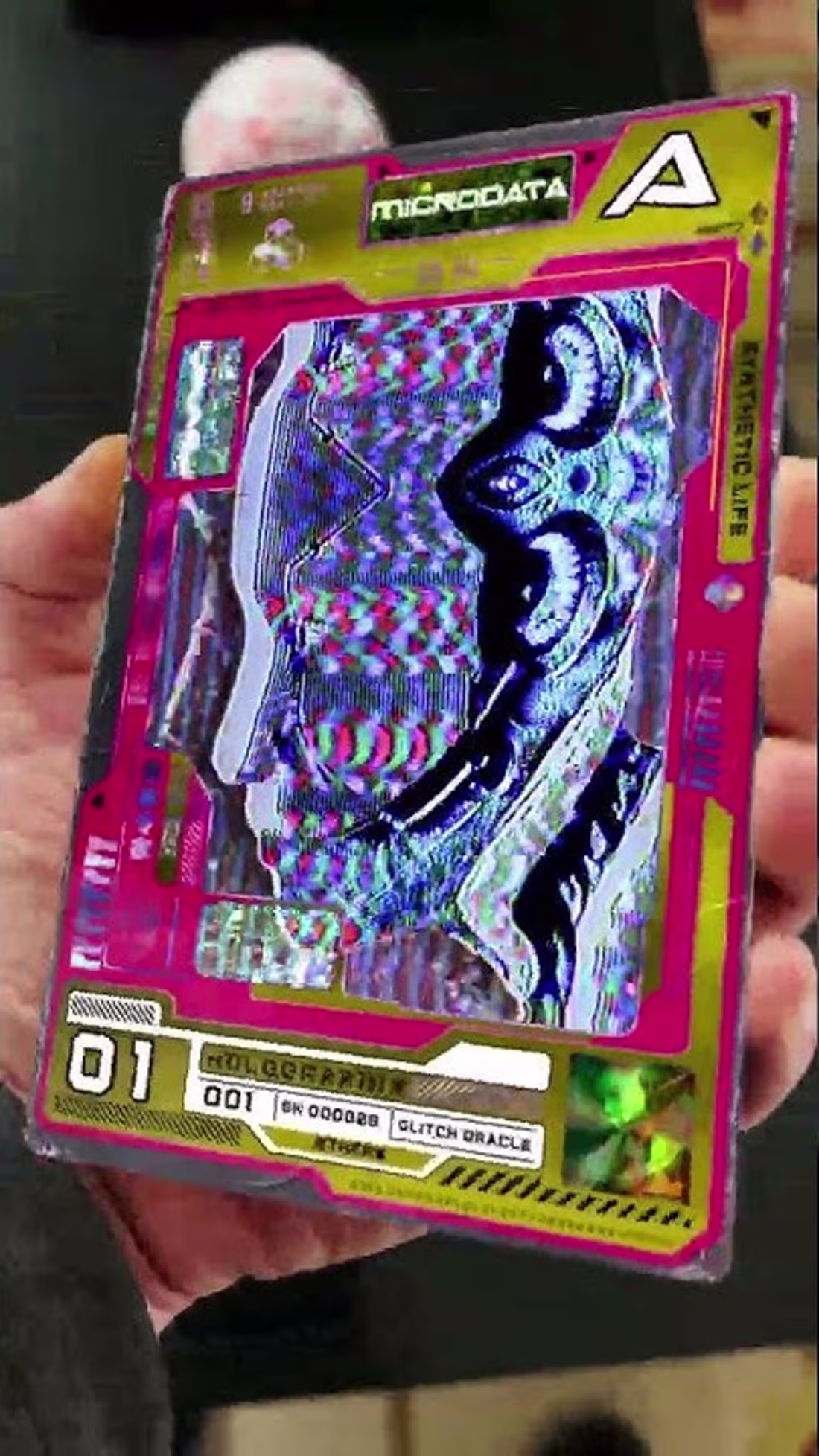 Cover image for Aether 001 Holographix Collectable Card - NFT Animation