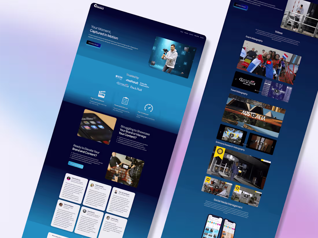 Cover image for Framer Webdesign for sophisticated Looks & increased Conversions