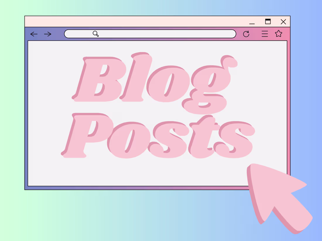 Cover image for Blog Posts