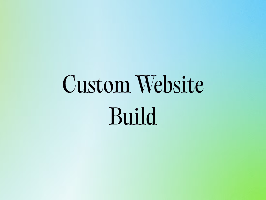 Cover image for Website Development