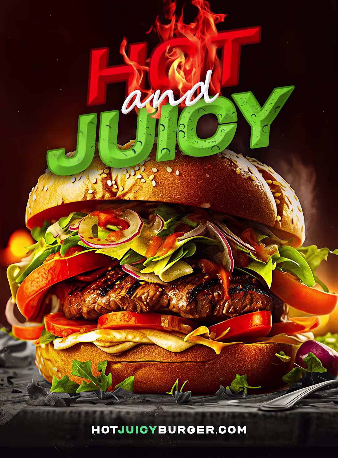Cover image for Ad for fast food chain