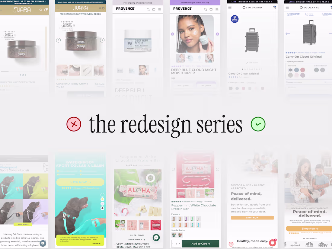 Cover image for _1_ redesign series