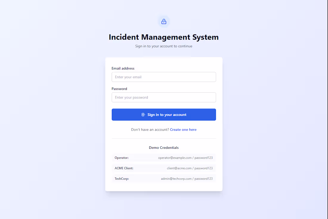 Cover image for Enterprise-Grade IT Incident Response Platform Development