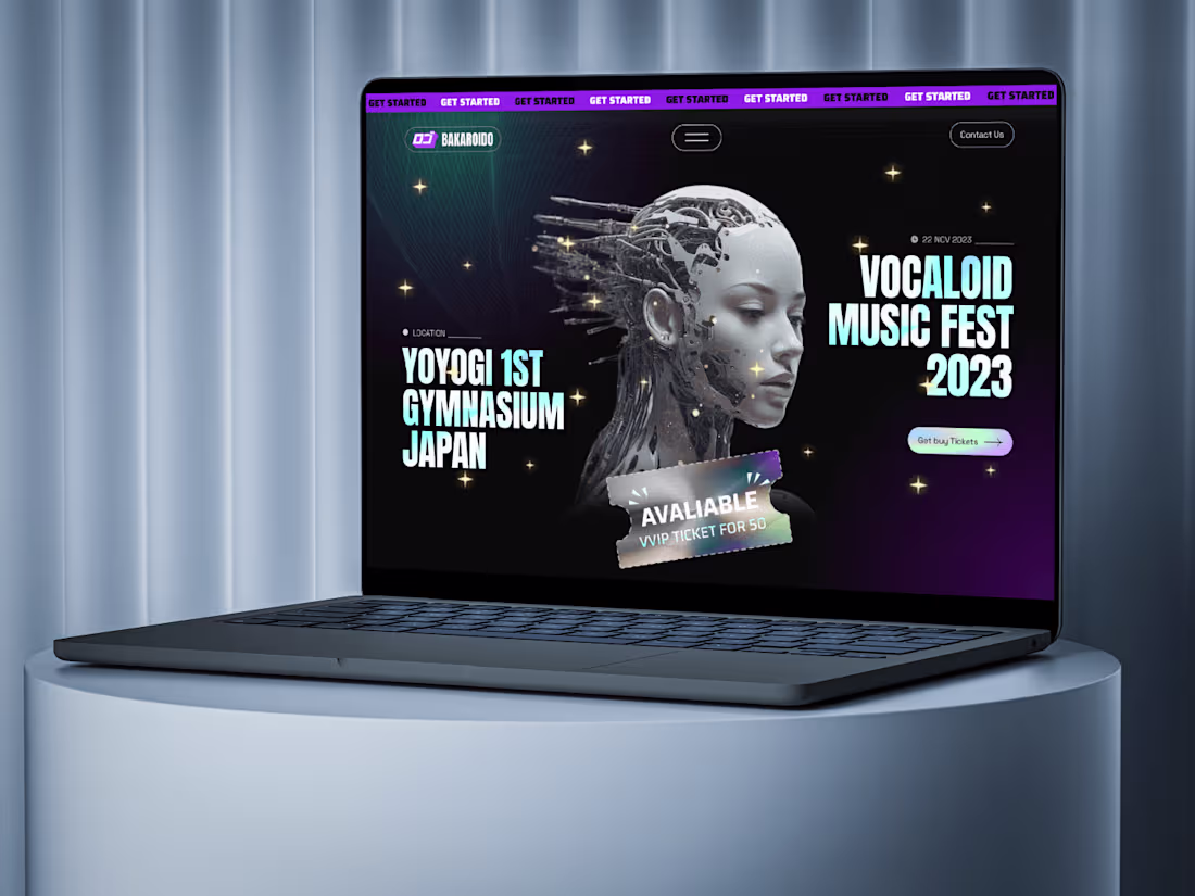 Cover image for Bakaroido - Vocaloid Music Fest