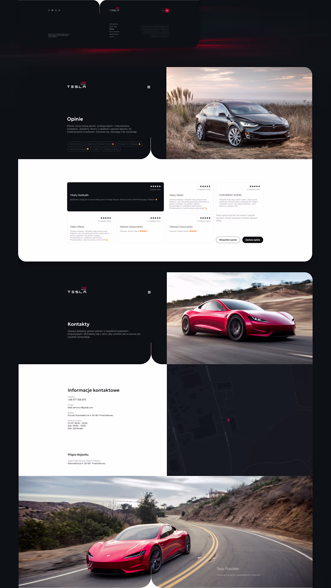 Cover image for Tesla HUB service