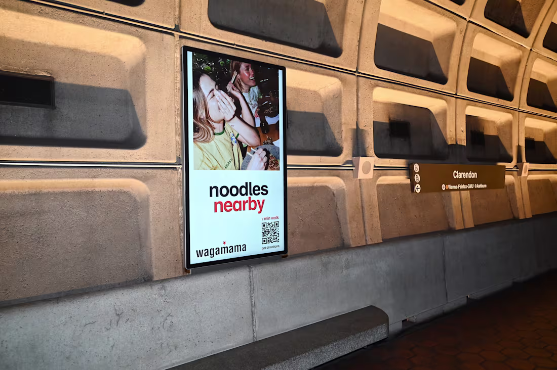 Cover image for Wagamama Multi-City OOH Rollout