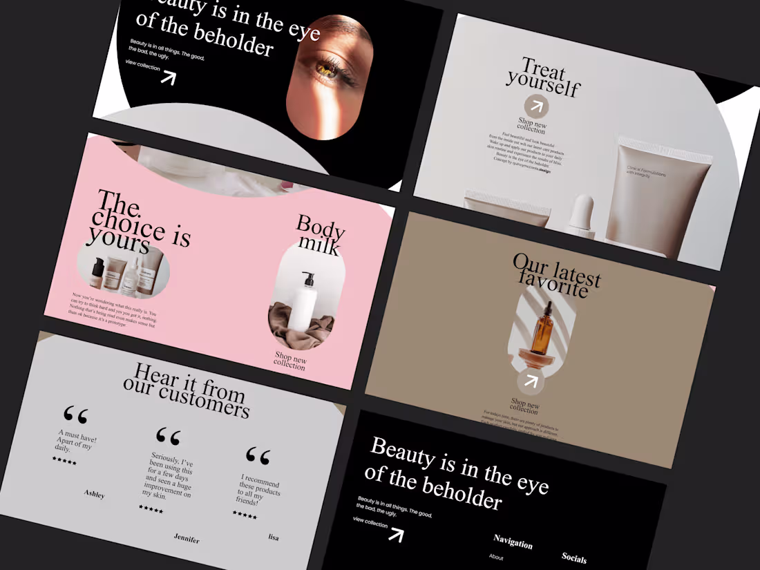 Cover image for Beauty Concept by quincymccants.design