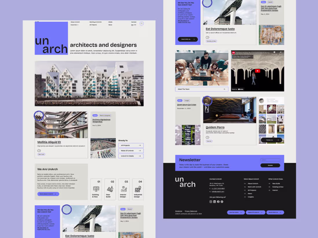 Cover image for UnArch: A Dynamic Webflow Template for Architecture Firms