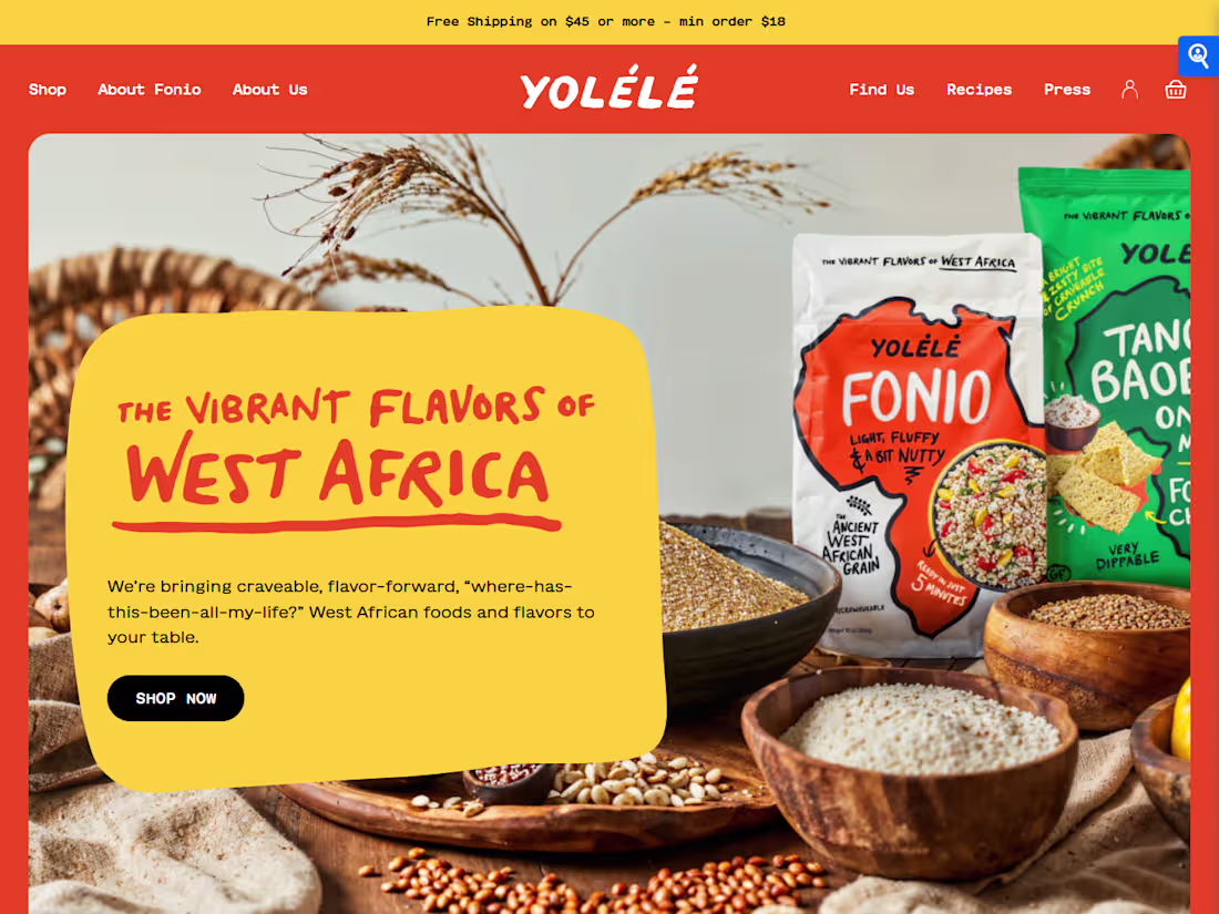 Cover image for YOLELE LANDING PAGE