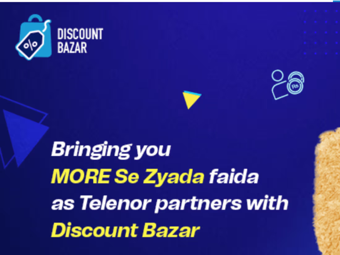 Cover image for Discount Bazar - Telenor Pakistan