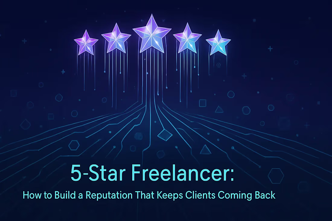 Cover image for 5-Star Freelancer: How to Build a Reputation That Keeps Clients Coming Back