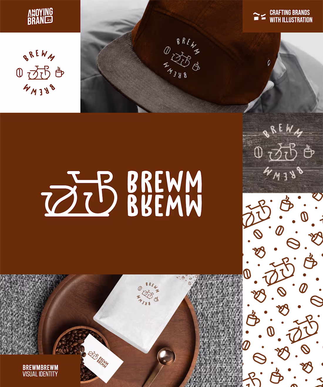 Cover image for BREWM – Brand Identity