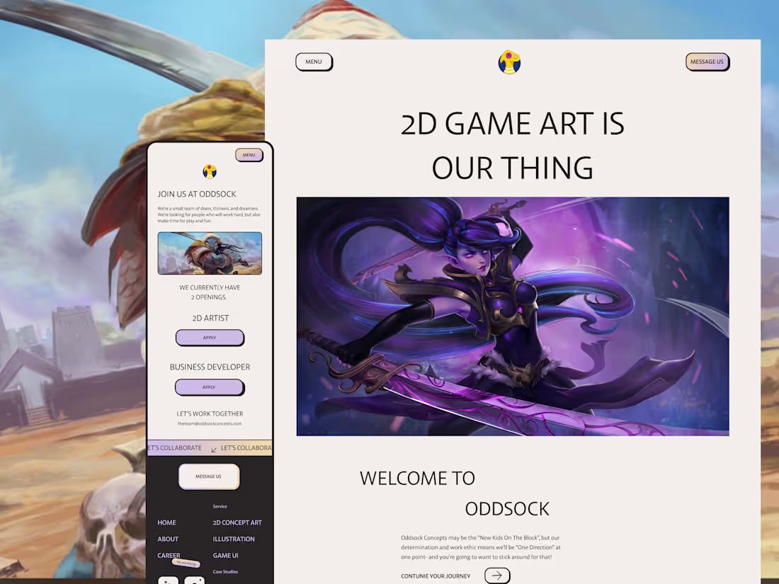 Cover image for Oddsock Studio Design