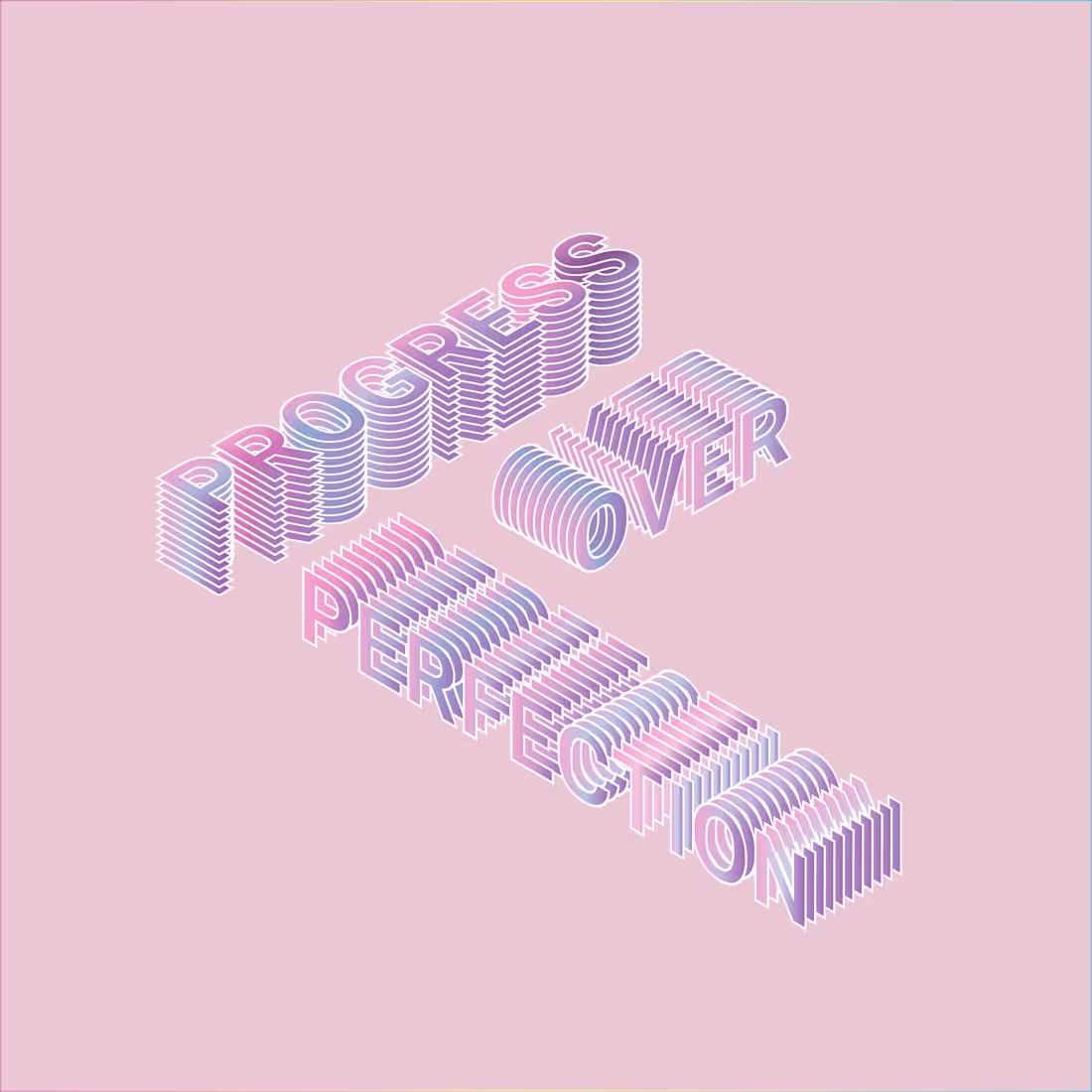 Cover image for Progress Over Perfection