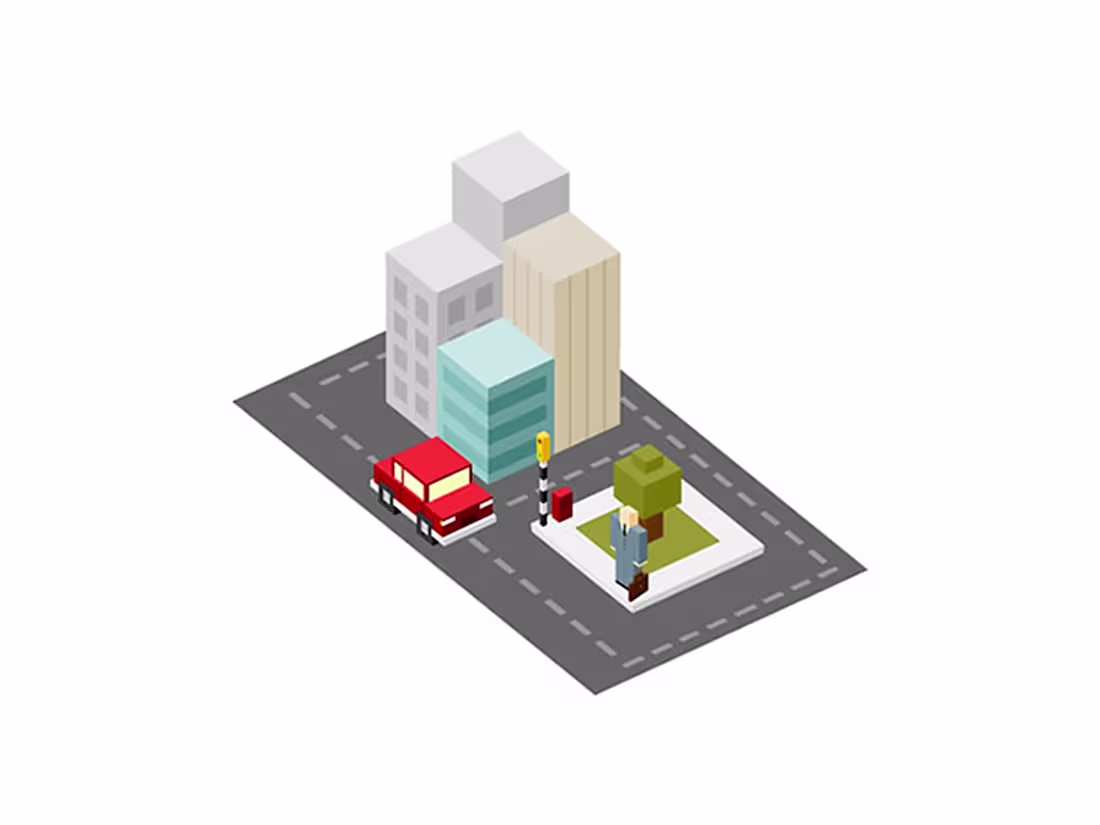 Cover image for Isomtric Town