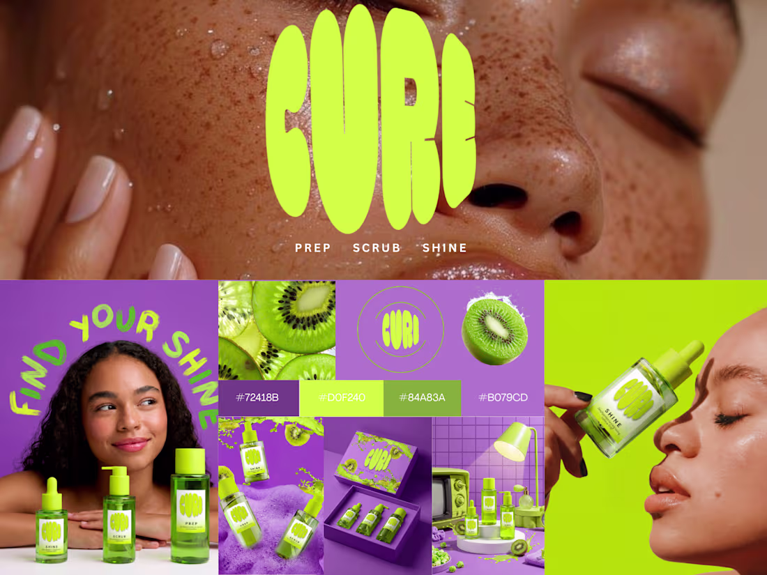 Cover image for CURE - Skincare brand building