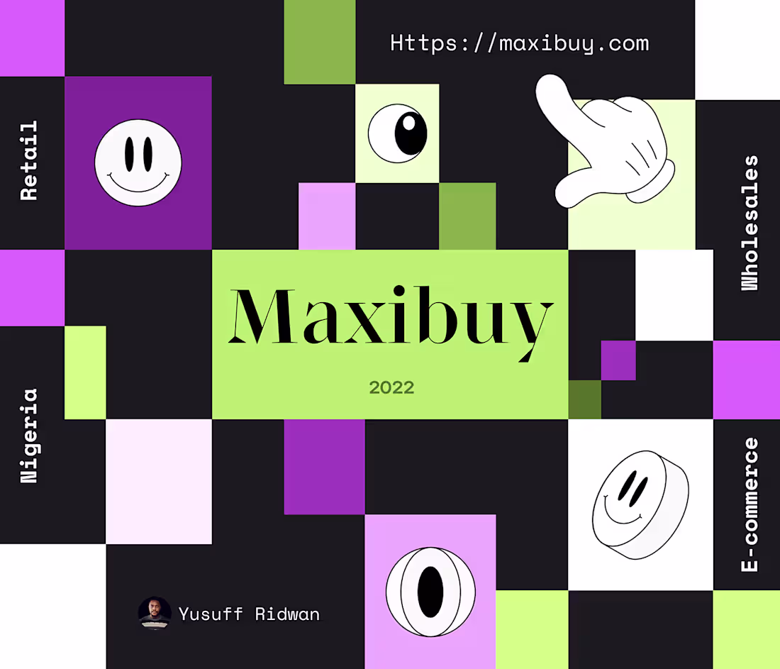 Cover image for Maxibuy E-commerce :: Behance