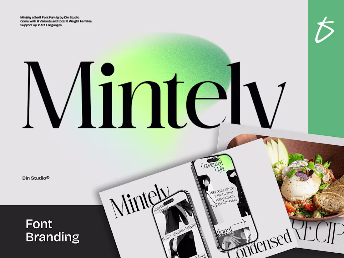Cover image for Font Branding Mintely