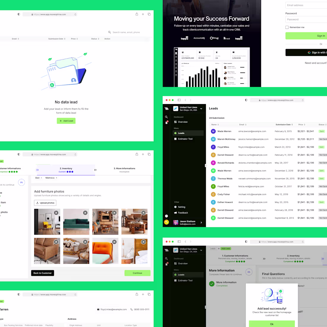 Cover image for MoveOptima - Estimator Tools CRM
