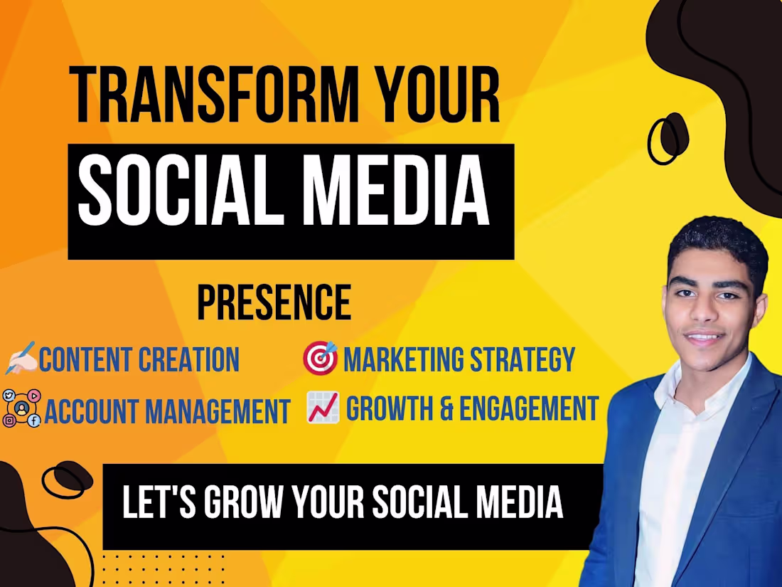 Cover image for Comprehensive Social Media Management to Elevate Your Presence