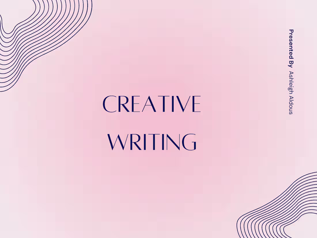 Cover image for Creative Writing for any Purpose.