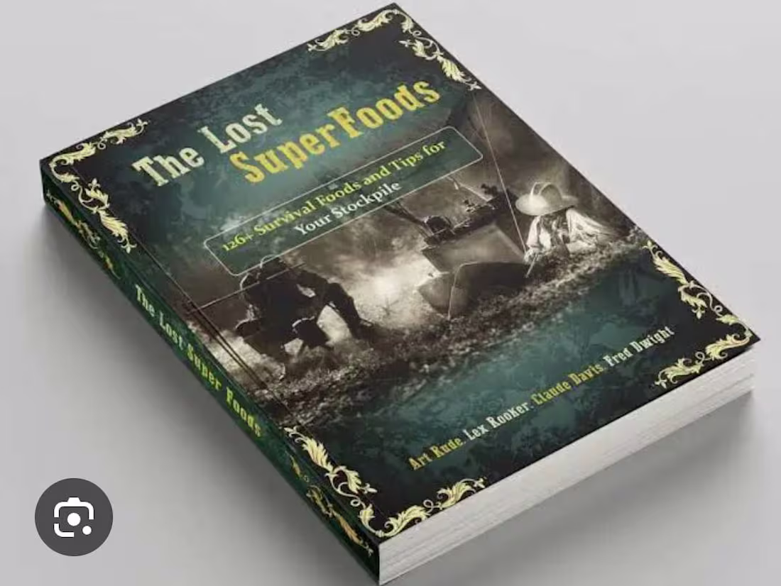 Cover image for Email Marketing Campaign for 'The Lost Super Foods' eBook