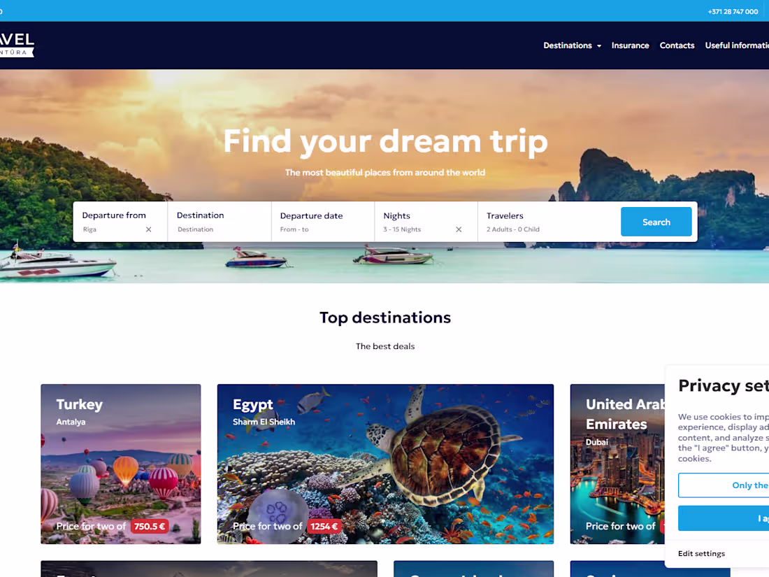 Cover image for Fly Travel