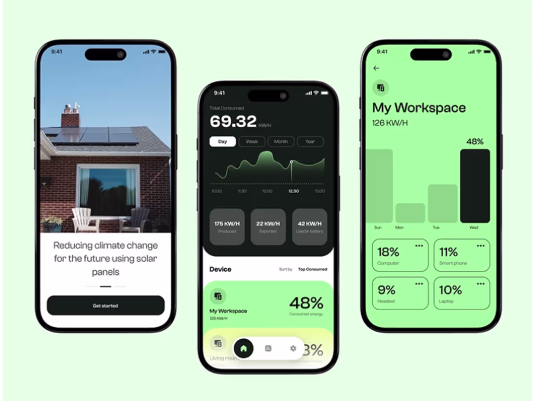 Cover image for https://www.behance.net/gallery/208287801/Energy-App