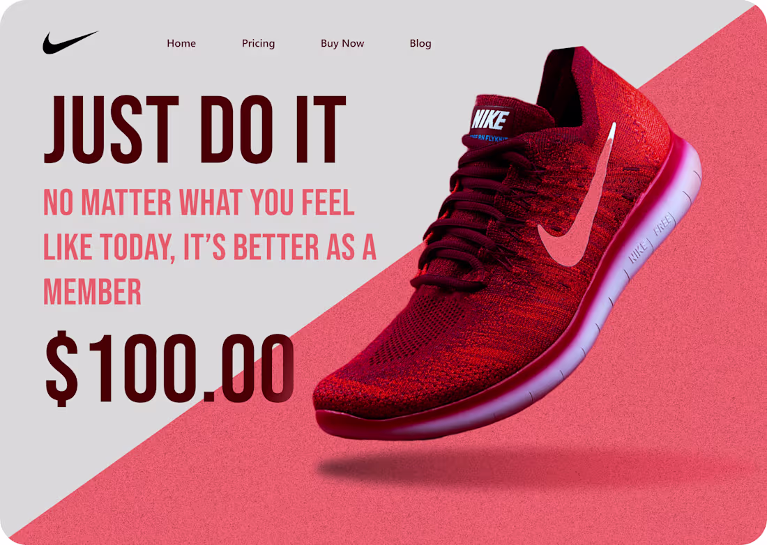 Cover image for Nike Product Page Design