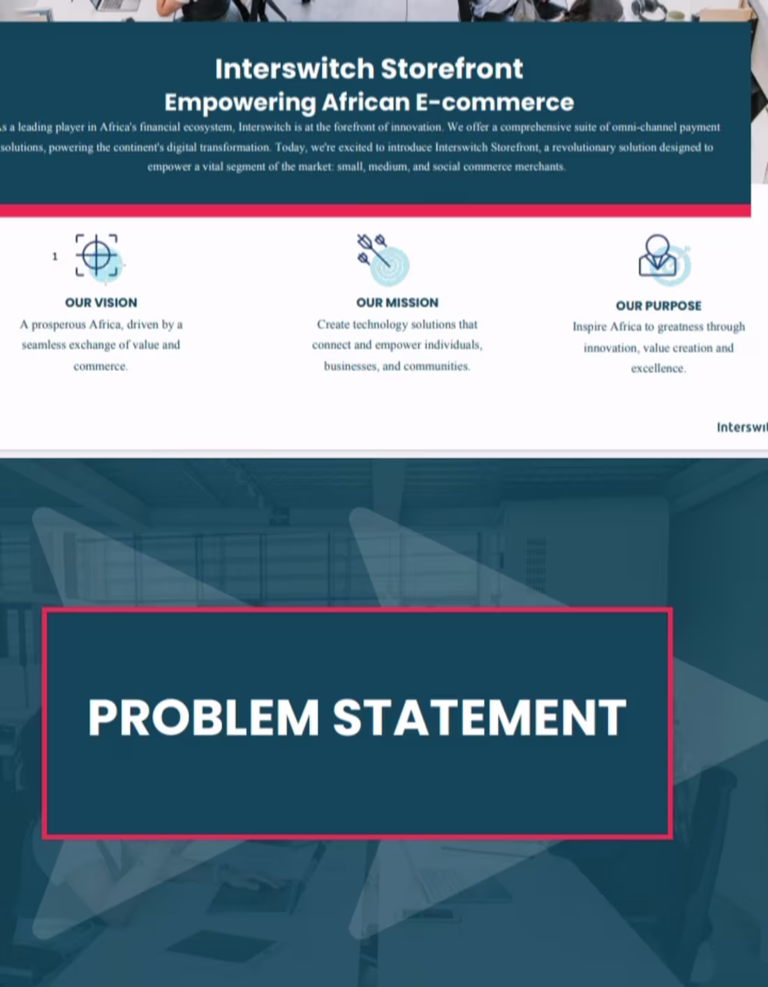 Cover image for A product review of Interswitch's