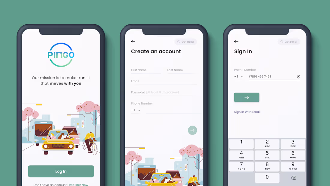 Cover image for Pingo App Redesign for The Routing Company