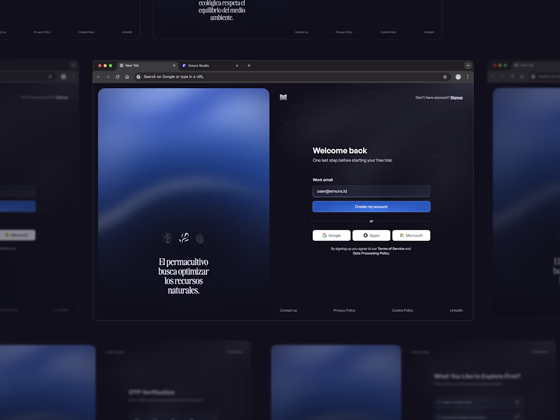 Cover image for Ayrton - Authentication Website UI