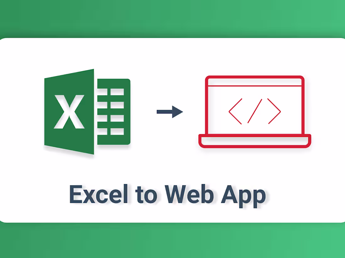 Cover image for Convert your Excel Calculator to Online Web Application 