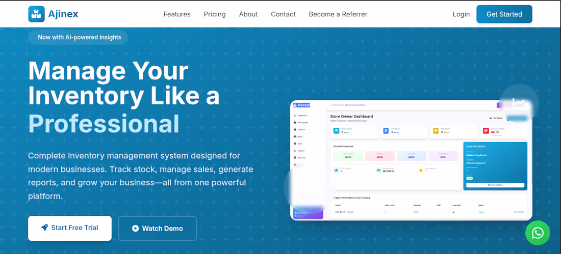 Cover image for Modern inventory management platform with real-time stock tr...