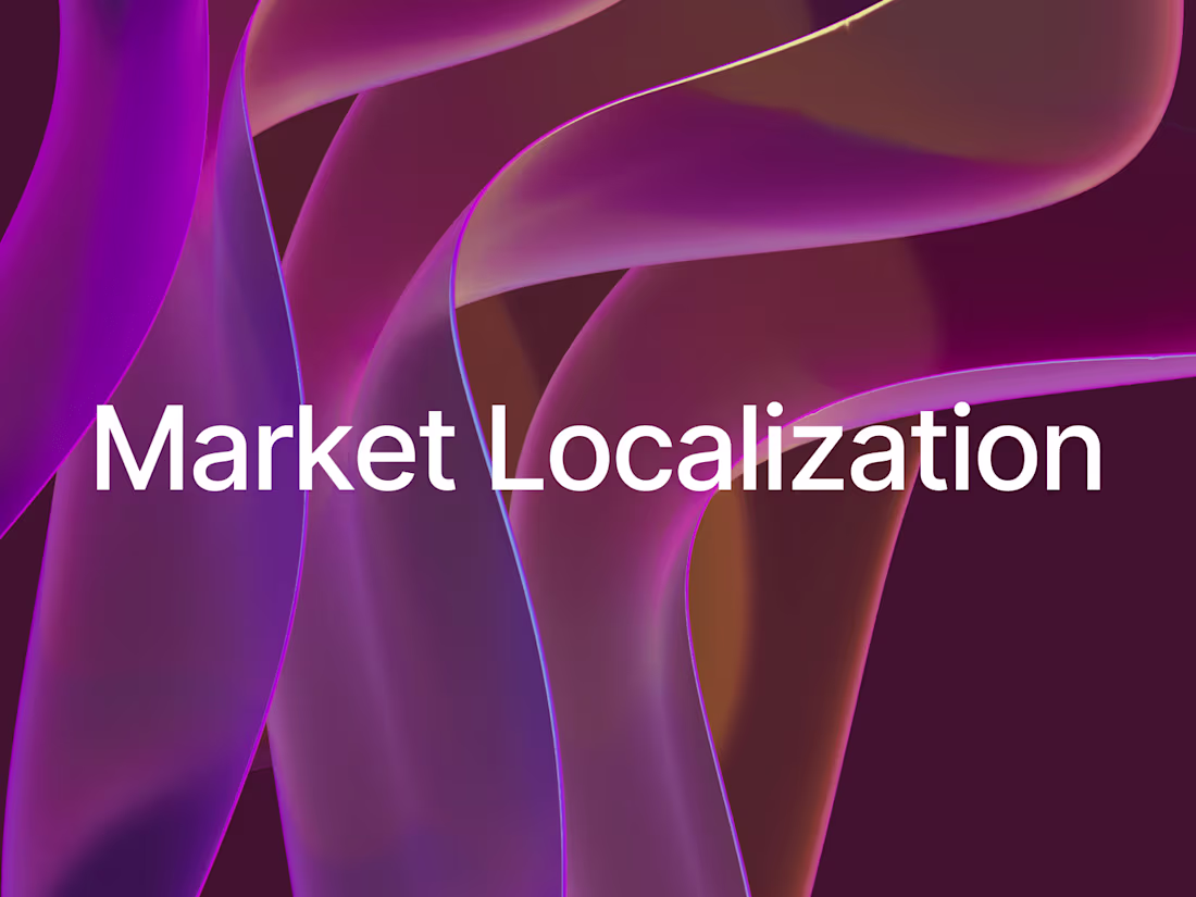 Cover image for Market Localization